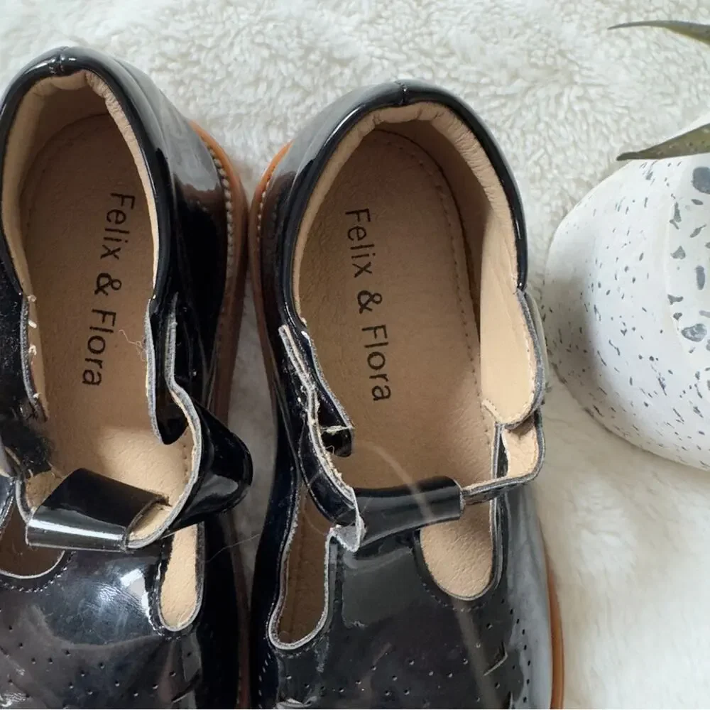 Felix & Flora Toddler Little Girl Mary Jane Dress Shoes Flats Party School Shoes